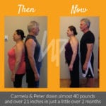 Visibly Fit Success: Peter and Carmela Testimonies