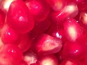 pomegranate seeds