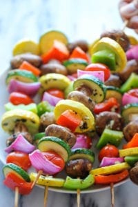 Grilled vegetables