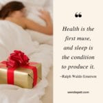 Sleep is a gift to the body