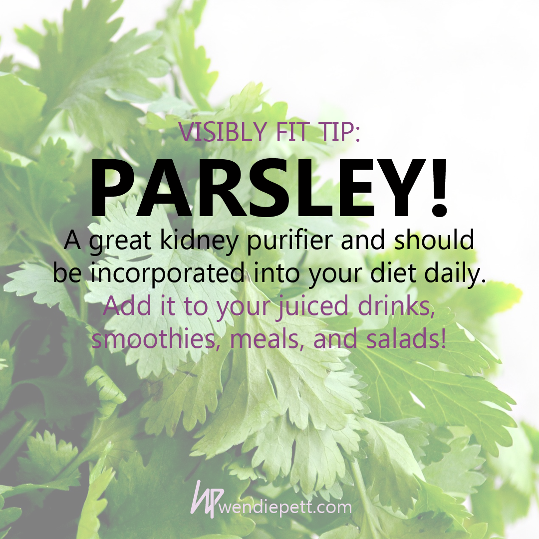Tapping into the Power of Parsley