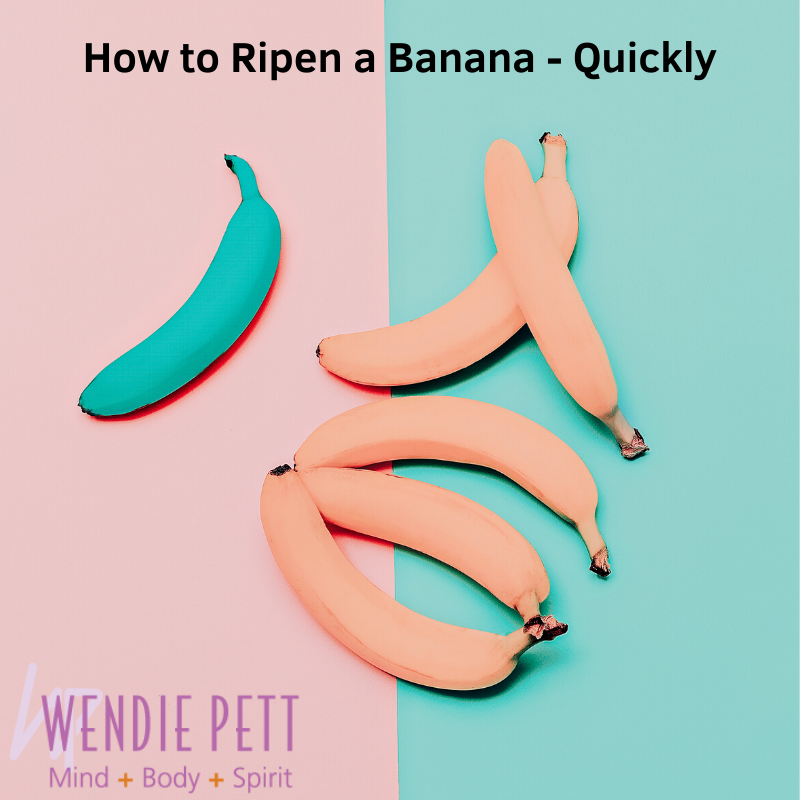 Kitchen Hack - How to ripen a banana.