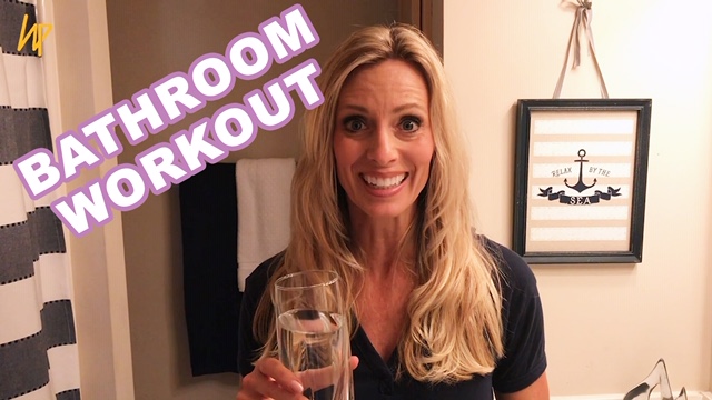 Get Visibly Fit™ with Wendie Pett – Bathroom Workout