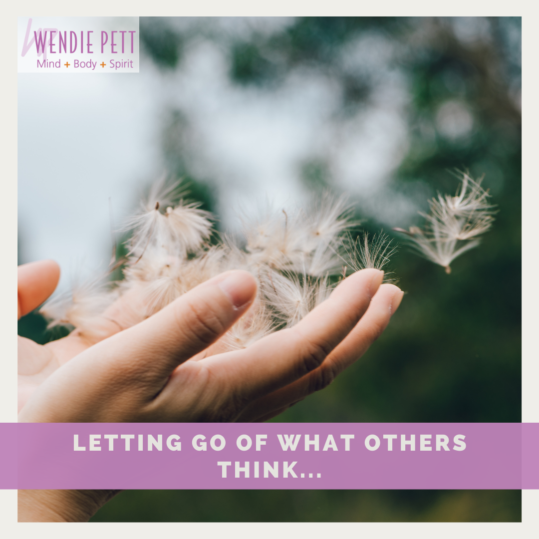 Let go of what others think