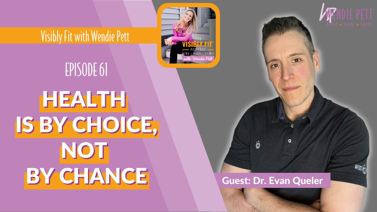 By Choice, Not by Chance. The Effects of Intentional Decisions and Thoughtful Habits on Our Faith, Health, Wellness and More with Dr. Evan Queler.