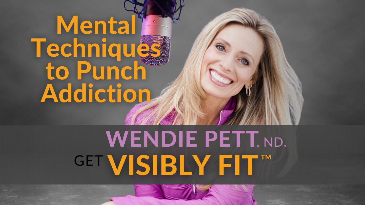 Photo of Wendie Pett with the Visibly Fit™ Podcast logo