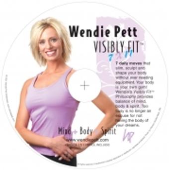An image of a DVD featuring the Visibly Fit™ 7x11 Daily Moves to represent how to Get Visibly Fit™ in body, mind and spirit with Dr Wendie Pett ND.